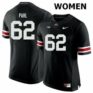 NCAA Ohio State Buckeyes Women's #62 Brandon Pahl Black Nike Football College Jersey CMX4645HC